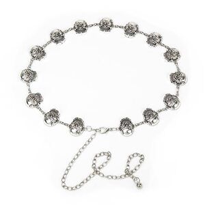 9811 Waist Chain Women's Metal Chain Dress With Sweater Chain Retro Waist